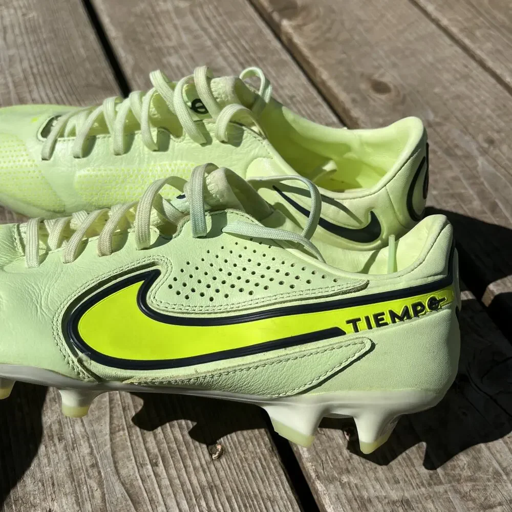 Men's Size 8 Nike Tiempo Legend 9 Elite SG-PRO P “Barely Green” FD0272-705